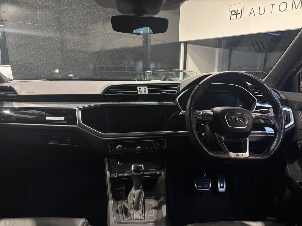 USED 2023 23 AUDI Q3 2.0 TFSI 40 Black Edition Sportback 5dr Petrol S Tronic quattro Euro 6 (s/s) (190 ps) AUDI WARRANTY|COMFORT & SOUND