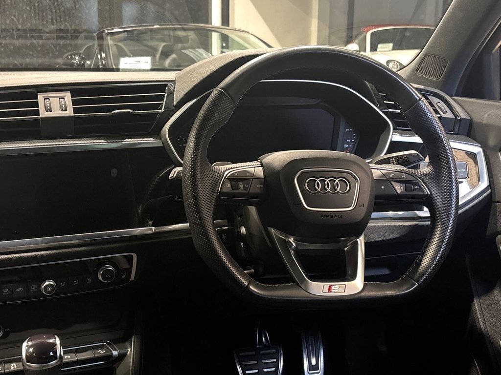 USED 2023 23 AUDI Q3 2.0 TFSI 40 Black Edition Sportback 5dr Petrol S Tronic quattro Euro 6 (s/s) (190 ps) AUDI WARRANTY|COMFORT & SOUND