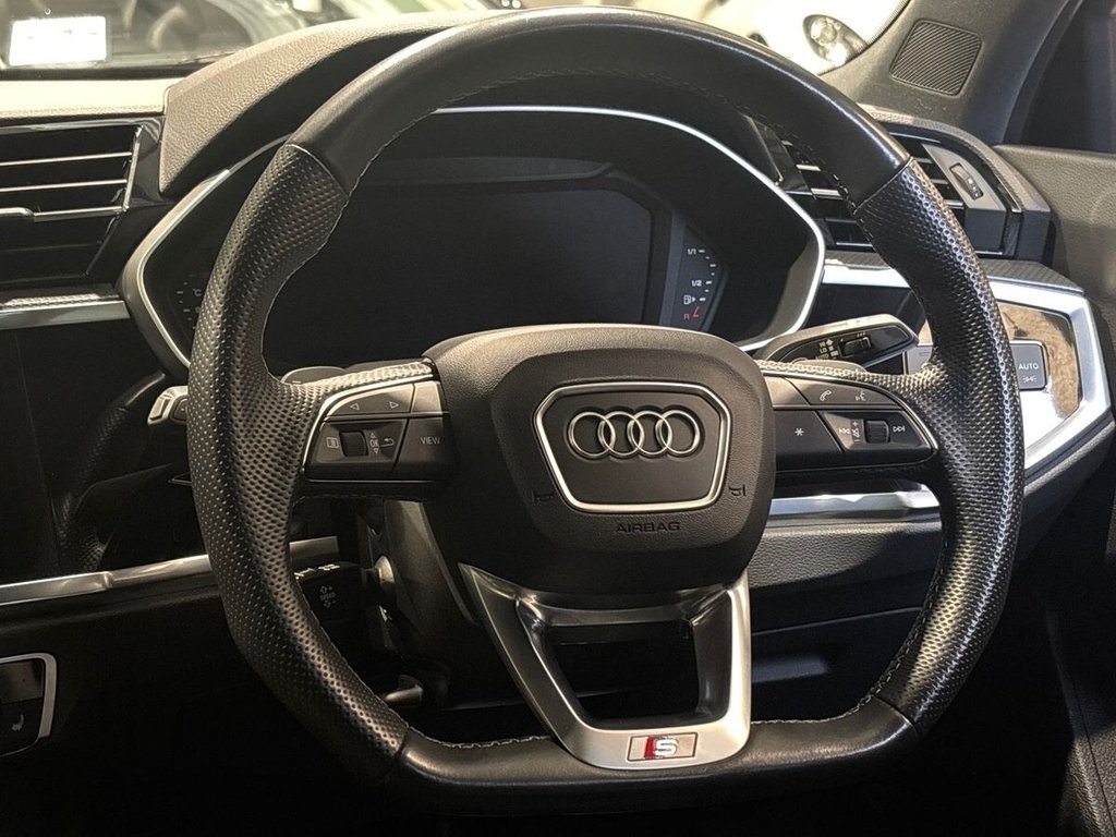 USED 2023 23 AUDI Q3 2.0 TFSI 40 Black Edition Sportback 5dr Petrol S Tronic quattro Euro 6 (s/s) (190 ps) AUDI WARRANTY|COMFORT & SOUND