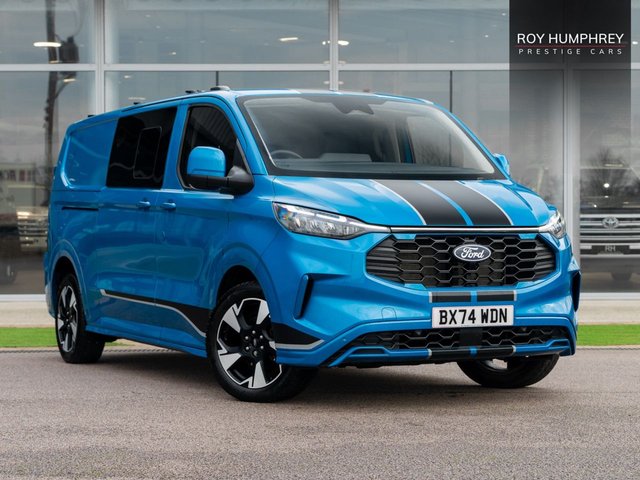 View our Ford Transit Custom 2.0 300 EcoBlue Sport Crew Van Double Cab 5dr Diesel Auto L2 H1 Euro 6 (s/s) (170 ps)