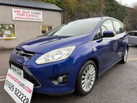 USED 2014 14 FORD GRAND C-MAX 1.6 TDCi Titanium MPV 5dr Diesel Manual Euro 5 *FSH*CAMBELT DONE @ 83k* *V/GOOD HISTORY*7 SEATS*CAMBELT KIT@83k*17" ALLOYS*