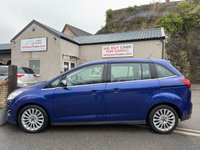 USED 2014 14 FORD GRAND C-MAX 1.6 TDCi Titanium MPV 5dr Diesel Manual Euro 5 *FSH*CAMBELT DONE @ 83k* *V/GOOD HISTORY*7 SEATS*CAMBELT KIT@83k*17" ALLOYS*
