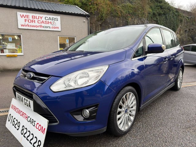View our Ford Grand C-Max 1.6 TDCi Titanium MPV 5dr Diesel Manual Euro 5 *FSH*CAMBELT DONE @ 83k*