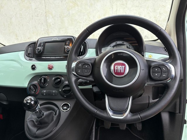 2018 FIAT 500 1.2 Lounge Hatchback 3dr Petrol Manual Euro 6 (s/s) (69 bhp) - Photo 3