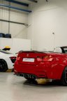 USED 2017 66 BMW M4 3.0 BiTurbo Competition Convertible 2dr Petrol DCT Euro 6 (s/s) (450 ps) INDIVIDUAL FERRARI RED