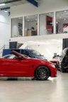 USED 2017 66 BMW M4 3.0 BiTurbo Competition Convertible 2dr Petrol DCT Euro 6 (s/s) (450 ps) INDIVIDUAL FERRARI RED