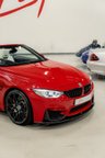 USED 2017 66 BMW M4 3.0 BiTurbo Competition Convertible 2dr Petrol DCT Euro 6 (s/s) (450 ps) INDIVIDUAL FERRARI RED