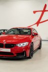 USED 2017 66 BMW M4 3.0 BiTurbo Competition Convertible 2dr Petrol DCT Euro 6 (s/s) (450 ps) INDIVIDUAL FERRARI RED