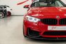 USED 2017 66 BMW M4 3.0 BiTurbo Competition Convertible 2dr Petrol DCT Euro 6 (s/s) (450 ps) INDIVIDUAL FERRARI RED
