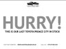 USED 2022 72 TOYOTA PROACE CITY 1.5 BlueHDi Icon Short Panel Van 5dr Diesel Manual SWB Euro 6 (s/s) (100 bhp) 