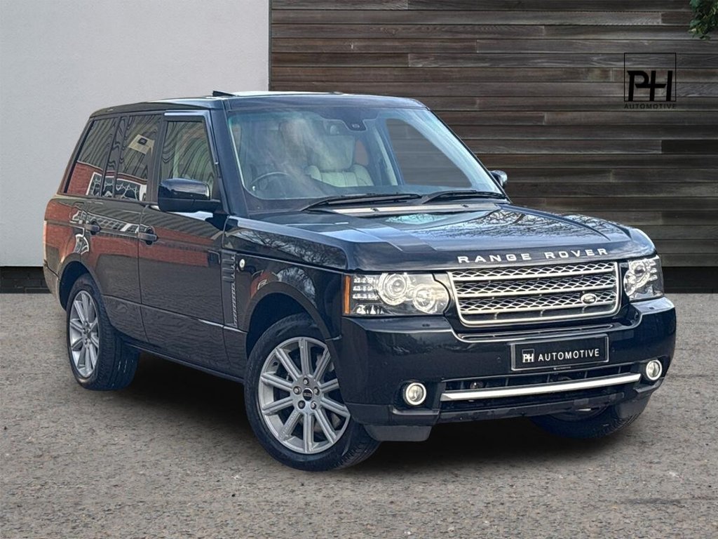 USED 2011 A LAND ROVER RANGE ROVER 5.0 V8 Autobiography SUV 5dr Petrol Auto 4WD Euro 5 (510 ps) SANTORINI W IVORY|GREAT MILES