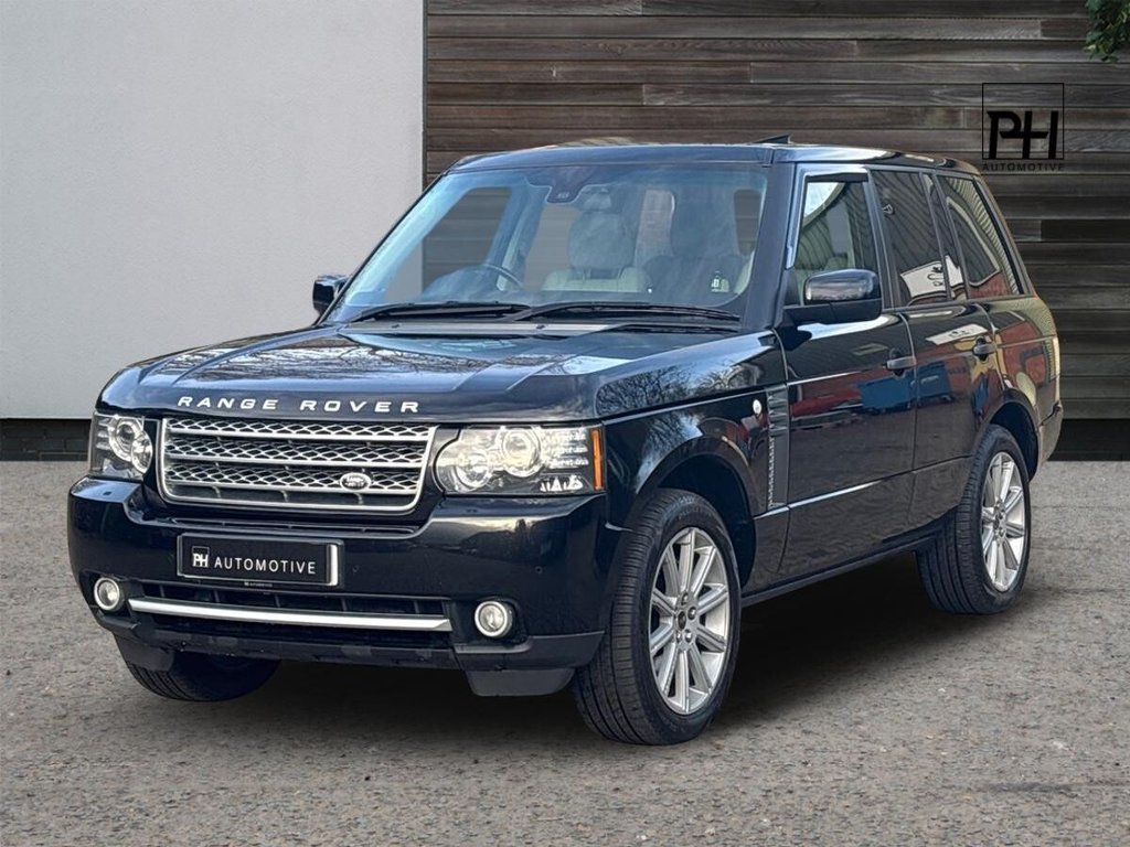 USED 2011 A LAND ROVER RANGE ROVER 5.0 V8 Autobiography SUV 5dr Petrol Auto 4WD Euro 5 (510 ps) SANTORINI W IVORY|GREAT MILES