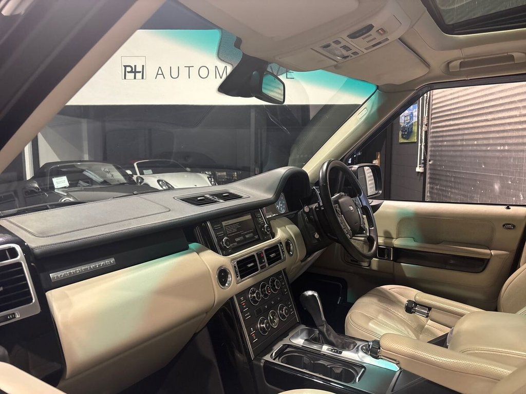 USED 2011 A LAND ROVER RANGE ROVER 5.0 V8 Autobiography SUV 5dr Petrol Auto 4WD Euro 5 (510 ps) SANTORINI W IVORY|GREAT MILES