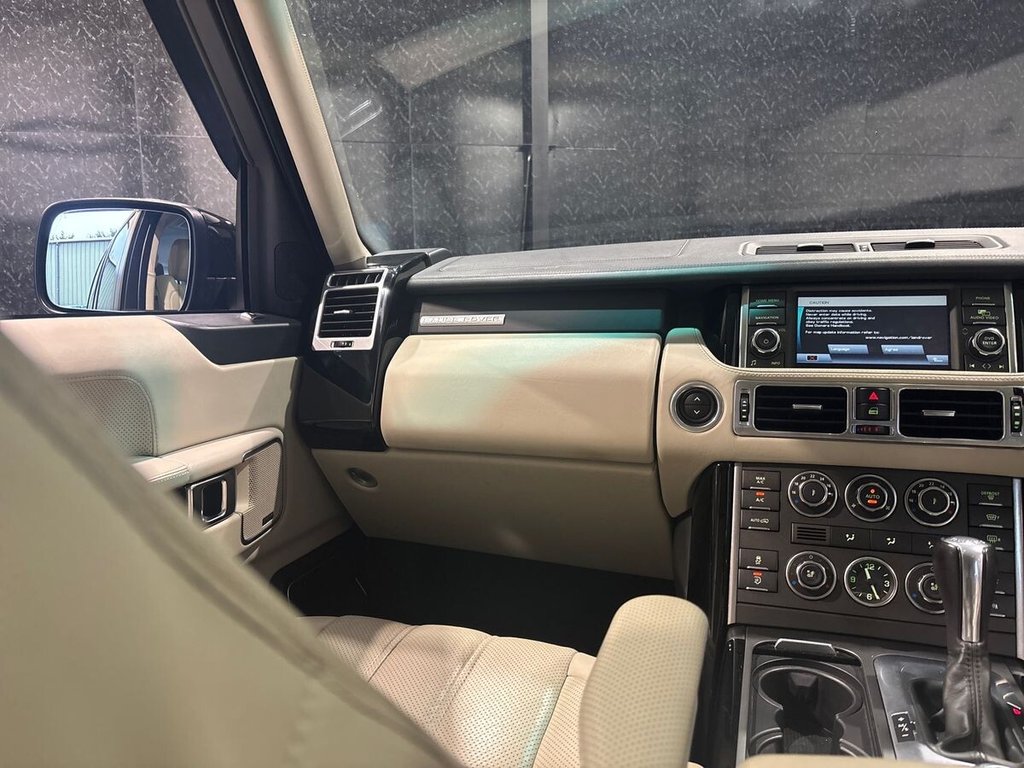 USED 2011 A LAND ROVER RANGE ROVER 5.0 V8 Autobiography SUV 5dr Petrol Auto 4WD Euro 5 (510 ps) SANTORINI W IVORY|GREAT MILES
