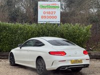 USED 2019 69 MERCEDES-BENZ C-CLASS 2.0 C300d AMG Line (Premium) Coupe 2dr Diesel G-Tronic+ Euro 6 (s/s)  Sat Nav, CarPlay, Rev Cam
