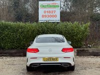 USED 2019 69 MERCEDES-BENZ C-CLASS 2.0 C300d AMG Line (Premium) Coupe 2dr Diesel G-Tronic+ Euro 6 (s/s)  Sat Nav, CarPlay, Rev Cam