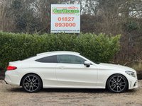 USED 2019 69 MERCEDES-BENZ C-CLASS 2.0 C300d AMG Line (Premium) Coupe 2dr Diesel G-Tronic+ Euro 6 (s/s)  Sat Nav, CarPlay, Rev Cam