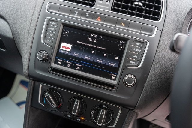 2017 VOLKSWAGEN POLO 1.2 TSI BlueMotion Tech Match Edition Hatchback 5dr Petrol Manual Euro 6 (s/s) (90 ps) - Photo 10