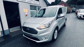 2021 FORD TRANSIT CONNECT 1.5 200 EcoBlue Limited Panel Van 5dr Diesel Manual L1 Euro 6 (s/s) (120 ps) &pound;9495.00