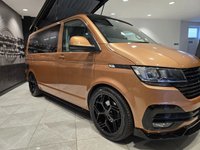 USED 2022 72 VOLKSWAGEN T6.1 Campervan 2.0 TDI T28 HIGHLINE EXECUTIVE 110 BHP SWB BESPOKE LEATHER SLIDING RIB BED