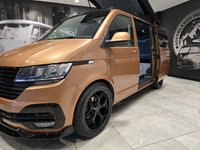 USED 2022 72 VOLKSWAGEN T6.1 Campervan 2.0 TDI T28 HIGHLINE EXECUTIVE 110 BHP SWB BESPOKE LEATHER SLIDING RIB BED