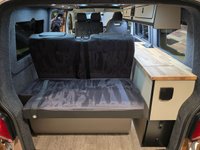 USED 2022 72 VOLKSWAGEN T6.1 Campervan 2.0 TDI T28 HIGHLINE EXECUTIVE 110 BHP SWB BESPOKE LEATHER SLIDING RIB BED