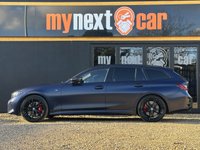 USED 2023 73 BMW 3 SERIES 3.0 M340d MHT Touring 5dr Diesel Hybrid Auto xDrive Euro 6 (s/s) (340 ps) GREAT SPECIFICATION + HARMAN KARDON + MATT PAINT + PARK ASSISTANT PLUS + TECHNOLOGY PLUS PACK + HEATED STEERING WHEEL + PANORAMIC SUNROOF + COMFORT PLUS PACKAGE