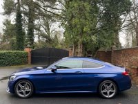 USED 2018 68 MERCEDES-BENZ C-CLASS 2.0 C200 AMG Line Coupe 2dr Petrol G-Tronic+ Euro 6 (s/s) (184 ps) 