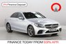 USED 2020 70 MERCEDES-BENZ C CLASS 2.0 C220d AMG Line (Premium) Saloon 4dr Diesel G-Tronic+ Euro 6 (s/s) (194 ps) SAT NAV | LEATHER | REAR CAM |