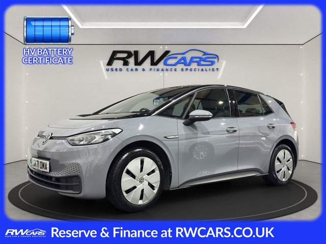 2021 ID.3 PRO 58KWH LIFE HATCHBACK 5DR ELECTRIC AUTO 145 PS 2021 25,168 MILES... photo