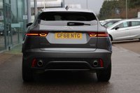 USED 2018 68 JAGUAR E-PACE 2.0 D180 R-Dynamic SE SUV 5dr Diesel Auto AWD Euro 6 (s/s) (180 ps) - EURO 6 - ULEZ, SAT NAV, HTD/LEATHER, REVERSING CAMERA, PARK ASSIST, LEDS, 19" ALLOYS, E/TAILGATE, APPLE/ANDROID CARPLAY, BLUETOOTH, DAB & MERIDIAN S/S
