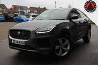 USED 2018 68 JAGUAR E-PACE 2.0 D180 R-Dynamic SE SUV 5dr Diesel Auto AWD Euro 6 (s/s) (180 ps) - EURO 6 - ULEZ, SAT NAV, HTD/LEATHER, REVERSING CAMERA, PARK ASSIST, LEDS, 19" ALLOYS, E/TAILGATE, APPLE/ANDROID CARPLAY, BLUETOOTH, DAB & MERIDIAN S/S