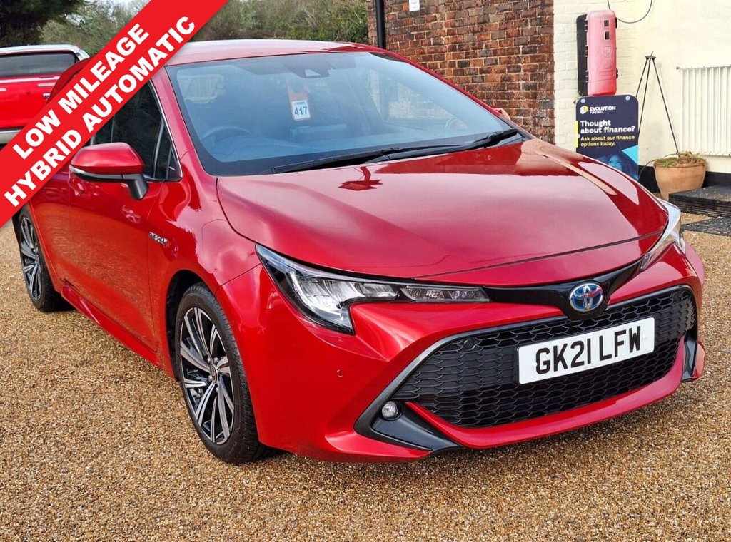 2021 Toyota Corolla 1.8 VVT-i Design (Spare Wheel) Hatchback 5d