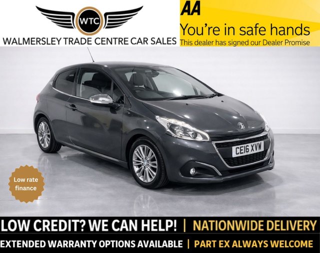 2016 PEUGEOT 208 1.6 BlueHDi Allure Hatchback 3dr Diesel Manual Euro 6 (s/s) (100 ps) 2016 photo