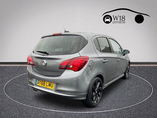 2018 VAUXHALL CORSA 1.4i ecoTEC SRi VX Line Nav Black Hatchback 5dr Petrol Manual Euro 6 (90 ps) - Photo 3