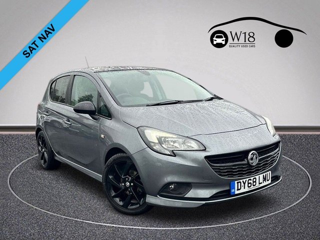 2018 VAUXHALL CORSA 1.4i ecoTEC SRi VX Line Nav Black Hatchback 5dr Petrol Manual Euro 6 (90 ps)