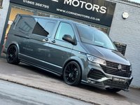 USED 2023 73 VOLKSWAGEN TRANSPORTER T6.1 SPORTLINE 2.0 BITDI 204PS 7 SPEED DSG EU6 T32 LWB 6 SEAT KOMBI CREW VAN 6 SEAT KOMBI SPORTLINE * BILSTEIN B14 KOMFORT SUSPENSION * REVO RF020 GLOSS BLACK ALLOYS