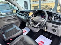USED 2023 73 VOLKSWAGEN TRANSPORTER T6.1 SPORTLINE 2.0 BITDI 204PS 7 SPEED DSG EU6 T32 LWB 6 SEAT KOMBI CREW VAN 6 SEAT KOMBI SPORTLINE * BILSTEIN B14 KOMFORT SUSPENSION * REVO RF020 GLOSS BLACK ALLOYS