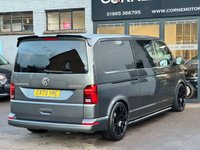 USED 2023 73 VOLKSWAGEN TRANSPORTER T6.1 SPORTLINE 2.0 BITDI 204PS 7 SPEED DSG EU6 T32 LWB 6 SEAT KOMBI CREW VAN 6 SEAT KOMBI SPORTLINE * BILSTEIN B14 KOMFORT SUSPENSION * REVO RF020 GLOSS BLACK ALLOYS