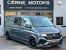 USED 2023 73 VOLKSWAGEN TRANSPORTER T6.1 SPORTLINE 2.0 BITDI 204PS 7 SPEED DSG EU6 T32 LWB 6 SEAT KOMBI CREW VAN 6 SEAT KOMBI SPORTLINE * BILSTEIN B14 KOMFORT SUSPENSION * REVO RF020 GLOSS BLACK ALLOYS