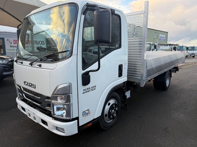 View our Isuzu Trucks Grafter N35.125T with 4.5 metre Alloy Dropside Body