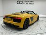 USED 2018 V AUDI R8 5.2 FSI V10 Spyder 2dr Petrol S Tronic quattro Euro 6 (s/s) (540 ps) Finished In Vegas Yellow, This R8 Comes With 20" Alloy Wheels, Reversing Camera, Audi Phone Box, Front And Rear Parking Sensors, Maxton Design Body Kit, Privacy GlassBang And Olufsen Sound System, Audi Virtual Cockpit, 2 Keys, 12 Months Warranty. Finance And Extended Warranty Available.