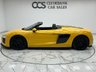 USED 2018 V AUDI R8 5.2 FSI V10 Spyder 2dr Petrol S Tronic quattro Euro 6 (s/s) (540 ps) Finished In Vegas Yellow, This R8 Comes With 20" Alloy Wheels, Reversing Camera, Audi Phone Box, Front And Rear Parking Sensors, Maxton Design Body Kit, Privacy GlassBang And Olufsen Sound System, Audi Virtual Cockpit, 2 Keys, 12 Months Warranty. Finance And Extended Warranty Available.