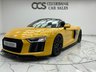 USED 2018 V AUDI R8 5.2 FSI V10 Spyder 2dr Petrol S Tronic quattro Euro 6 (s/s) (540 ps) Finished In Vegas Yellow, This R8 Comes With 20" Alloy Wheels, Reversing Camera, Audi Phone Box, Front And Rear Parking Sensors, Maxton Design Body Kit, Privacy GlassBang And Olufsen Sound System, Audi Virtual Cockpit, 2 Keys, 12 Months Warranty. Finance And Extended Warranty Available.