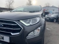 USED 2019 69 FORD ECOSPORT 1.0T EcoBoost GPF Titanium SUV 5dr Petrol Auto Euro 6 (s/s) (125 ps) NOW FOR SOMETHING A LITTLE DIFFERENT+FINISHED IN EXCLUSIVE GREY METALLIC BODY COLOUR+NICE LOW MILEAGE+SERVICE HISTORY+REAR PRIVACY GLASS+HALF LEATHER INTERIOR+SATELLITE NAVIGATION+PARK ASSIST+CLIMATE CONTROL+17 INCH ALLOY WHEELS+1 FULL YEARS MOT PRIOR TO COLLECTION+CALL NOW TO SPEAK WITH OUR EXPERIENCED SALES TEAM AND ARRANGE A VIEWING+DONT MISS OUT, THIS WONT HANG AROUND FOR LONG!!!!!!!!!!!!!!!!!!!!!!!!!!!!!!!!!!!!
