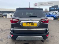 USED 2019 69 FORD ECOSPORT 1.0T EcoBoost GPF Titanium SUV 5dr Petrol Auto Euro 6 (s/s) (125 ps) NOW FOR SOMETHING A LITTLE DIFFERENT+FINISHED IN EXCLUSIVE GREY METALLIC BODY COLOUR+NICE LOW MILEAGE+SERVICE HISTORY+REAR PRIVACY GLASS+HALF LEATHER INTERIOR+SATELLITE NAVIGATION+PARK ASSIST+CLIMATE CONTROL+17 INCH ALLOY WHEELS+1 FULL YEARS MOT PRIOR TO COLLECTION+CALL NOW TO SPEAK WITH OUR EXPERIENCED SALES TEAM AND ARRANGE A VIEWING+DONT MISS OUT, THIS WONT HANG AROUND FOR LONG!!!!!!!!!!!!!!!!!!!!!!!!!!!!!!!!!!!!
