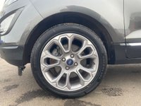 USED 2019 69 FORD ECOSPORT 1.0T EcoBoost GPF Titanium SUV 5dr Petrol Auto Euro 6 (s/s) (125 ps) NOW FOR SOMETHING A LITTLE DIFFERENT+FINISHED IN EXCLUSIVE GREY METALLIC BODY COLOUR+NICE LOW MILEAGE+SERVICE HISTORY+REAR PRIVACY GLASS+HALF LEATHER INTERIOR+SATELLITE NAVIGATION+PARK ASSIST+CLIMATE CONTROL+17 INCH ALLOY WHEELS+1 FULL YEARS MOT PRIOR TO COLLECTION+CALL NOW TO SPEAK WITH OUR EXPERIENCED SALES TEAM AND ARRANGE A VIEWING+DONT MISS OUT, THIS WONT HANG AROUND FOR LONG!!!!!!!!!!!!!!!!!!!!!!!!!!!!!!!!!!!!