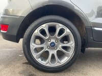 USED 2019 69 FORD ECOSPORT 1.0T EcoBoost GPF Titanium SUV 5dr Petrol Auto Euro 6 (s/s) (125 ps) NOW FOR SOMETHING A LITTLE DIFFERENT+FINISHED IN EXCLUSIVE GREY METALLIC BODY COLOUR+NICE LOW MILEAGE+SERVICE HISTORY+REAR PRIVACY GLASS+HALF LEATHER INTERIOR+SATELLITE NAVIGATION+PARK ASSIST+CLIMATE CONTROL+17 INCH ALLOY WHEELS+1 FULL YEARS MOT PRIOR TO COLLECTION+CALL NOW TO SPEAK WITH OUR EXPERIENCED SALES TEAM AND ARRANGE A VIEWING+DONT MISS OUT, THIS WONT HANG AROUND FOR LONG!!!!!!!!!!!!!!!!!!!!!!!!!!!!!!!!!!!!