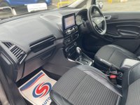 USED 2019 69 FORD ECOSPORT 1.0T EcoBoost GPF Titanium SUV 5dr Petrol Auto Euro 6 (s/s) (125 ps) NOW FOR SOMETHING A LITTLE DIFFERENT+FINISHED IN EXCLUSIVE GREY METALLIC BODY COLOUR+NICE LOW MILEAGE+SERVICE HISTORY+REAR PRIVACY GLASS+HALF LEATHER INTERIOR+SATELLITE NAVIGATION+PARK ASSIST+CLIMATE CONTROL+17 INCH ALLOY WHEELS+1 FULL YEARS MOT PRIOR TO COLLECTION+CALL NOW TO SPEAK WITH OUR EXPERIENCED SALES TEAM AND ARRANGE A VIEWING+DONT MISS OUT, THIS WONT HANG AROUND FOR LONG!!!!!!!!!!!!!!!!!!!!!!!!!!!!!!!!!!!!
