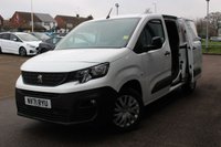 USED 2022 71 PEUGEOT PARTNER 1.5 BlueHDi 950 Professional Premium Long Panel Van 6dr Diesel Manual LWB Euro 6 (100 bhp) - EURO 6 - ULEZ, APPLE/ANDROID CARPLAY, CRUISE, P/SENSORS, DAB, BLUETOOTH, 6 SPEED, TWIN SLIDING DOORS, PLYLINED,